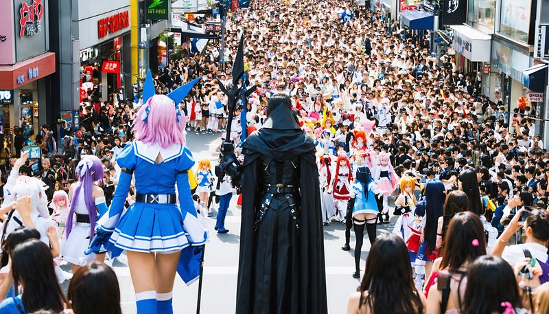 Osaka's Massive Cosplay Street Festival Is Happening Right Now