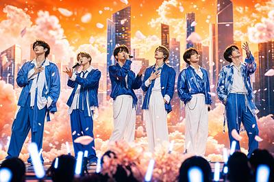 SixTONES Finally Brings 'Flower Cloud' to National TV