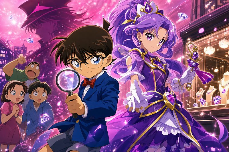 Two 'Detective' Anime Finally Share a Screen
