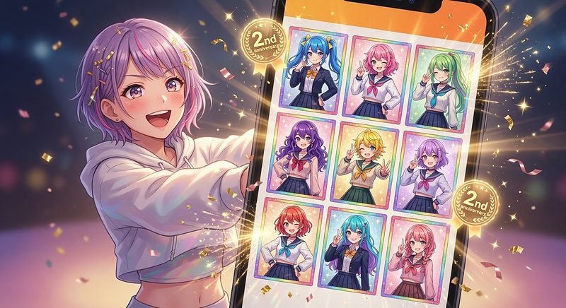 Gakuen Idol Master Fans Get Free Top-Rarity Anniversary Pulls