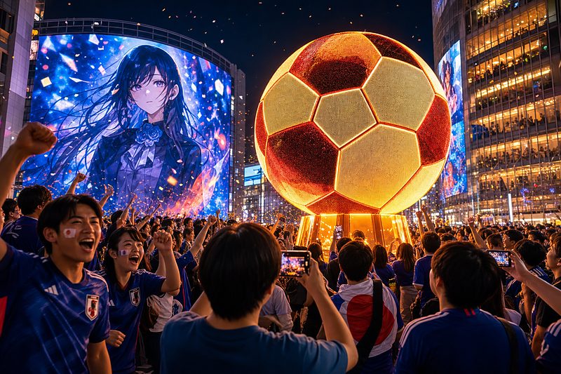 Shibuya as a fan zone
