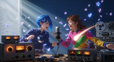 NHK's VTuber Radio Drops Surprise Anime Collab as Fans React